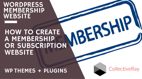 WordPress membership themes + plugins