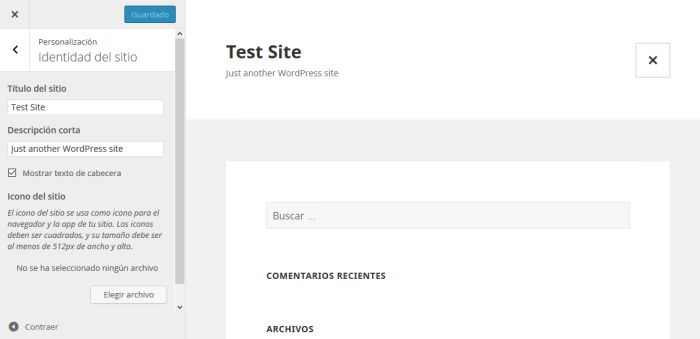 Test Site In Spanish