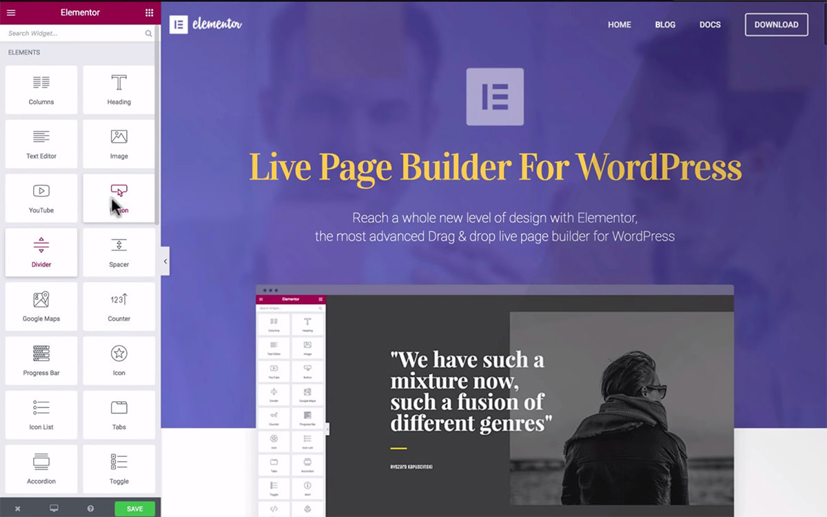 Elementor Page Builder