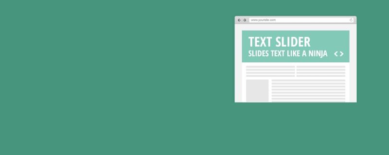 text-slider