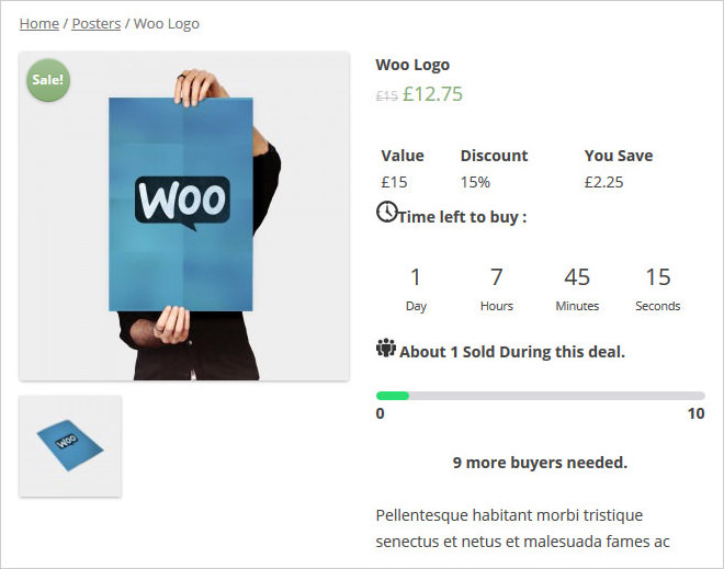 WooCommerce Group & Daily Deals