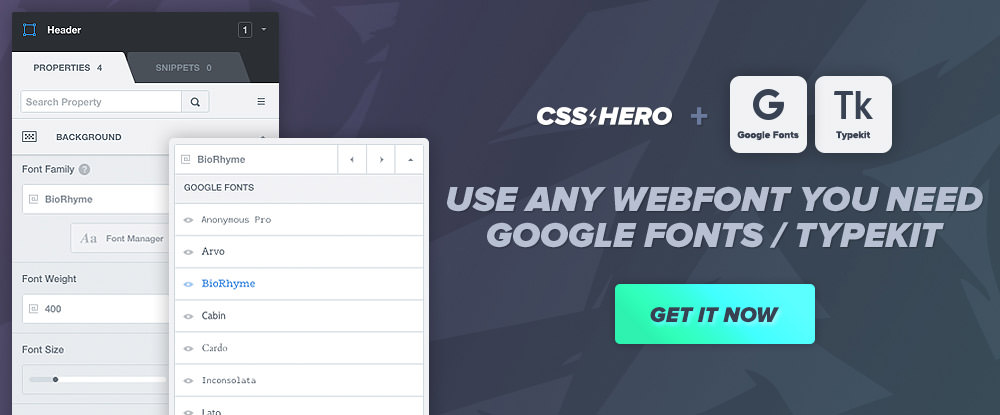 css hero