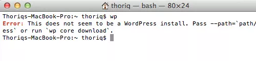 verify command