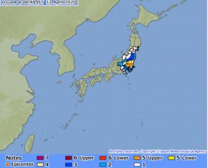 Earthquake alert
