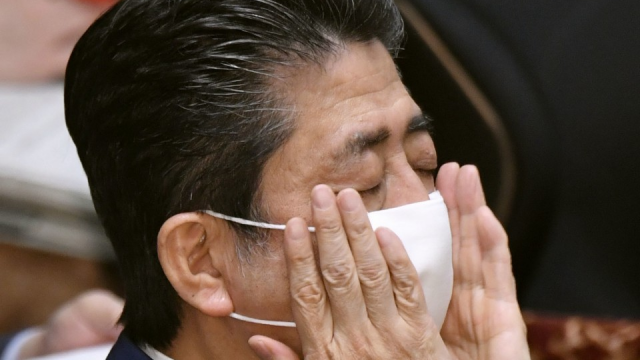 FOCUS: Citizens mock Abe's plan to provide cloth face masks to fight virus