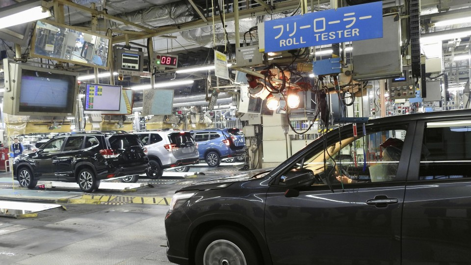 Subaru to temporarily halt all global output due to coronavirus